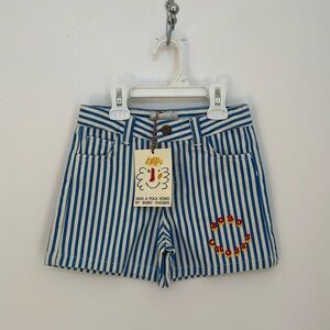 NEW BOBO Choses SS24 A Folk Song Striped Short